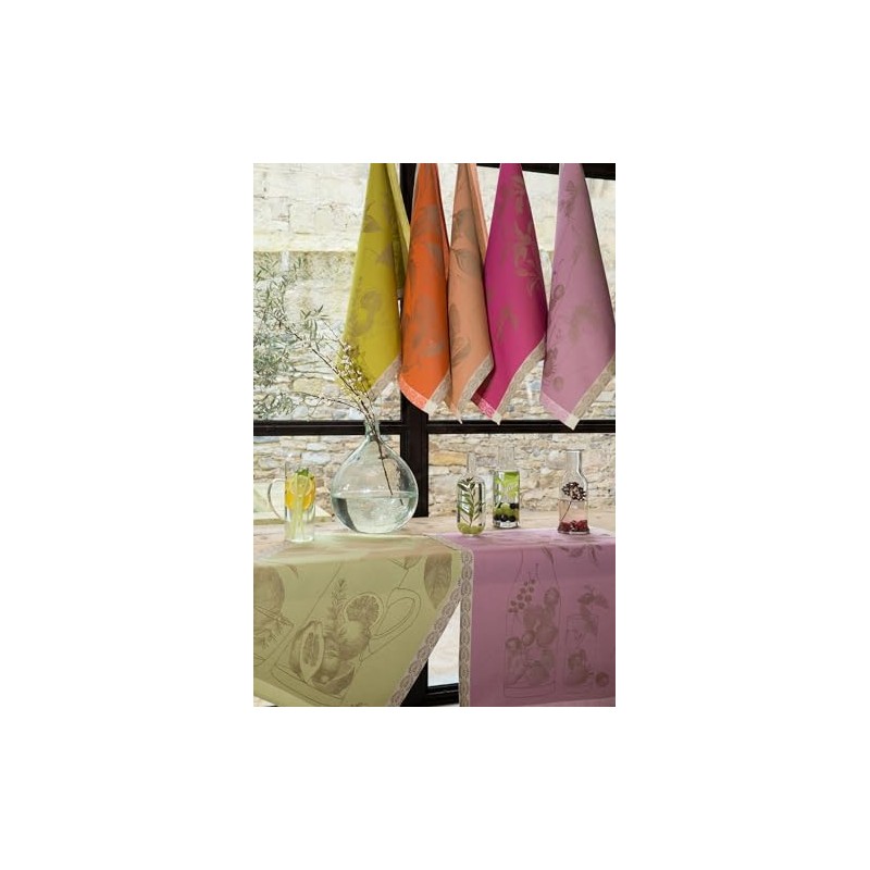 Le Jacquard Français Eaux D'Agrumes Mandarin Tea Towel 60 x
