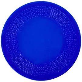 Dycem Non-Slip Mat, Ideal Daily Living Aid for Independent Living and Caregivers, Designed to Address Stabilization and Gripping Problems Found Around the Home, Blue Textured Pad 7-1/2" Diameter x 1/8"