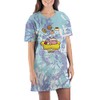 Kirby Dreaming of Food Womens Tie Dye Nightshirt
