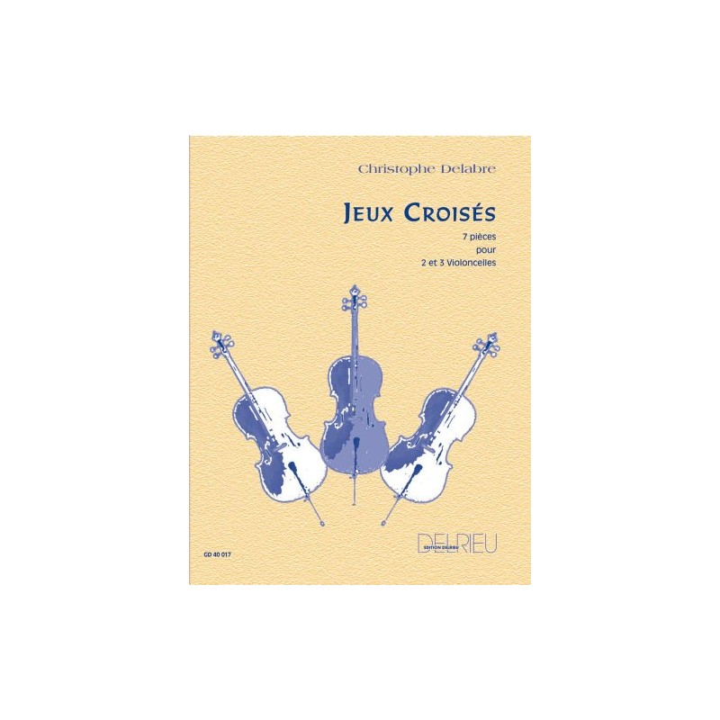 JEUX CROISES --- 2 OU 3 VIOLONCELLES