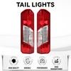 HECASA Pair Tail Light Compatible with 2015-2024 Ford Transit 150