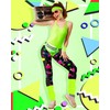 7 Pcs 80s Workout Costume 80s Accessories Set 90s Leotard