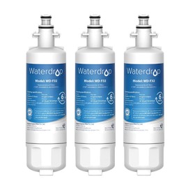 Waterdrop ADQ36006101 Replacement for LG® LT700P®, Kenmore 469690, 9690, FML-3, ADQ36006102, ADQ36006101-S Refrigerator Water Filter, 3 Filters