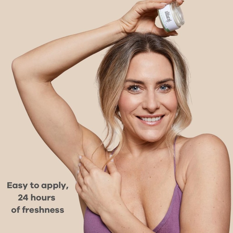 The Natural Deodorant Co, Gentle Deodorant Cream Tangerine 55g, Aluminium