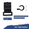Tent Pole Clips, C Clips for Tent, Tent Pole Attachment