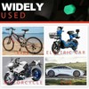 4Pcs Yellow Luminous Tire Valve Caps, Car Wheel Styling Motorcycle
