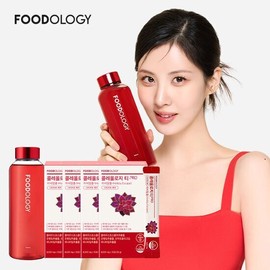 Foodology [TV Product] Foodology Red Container Diet Coleology Tea PRO 4 Boxes 1 Bottle / [TV상품] 푸드올로지 빨간통 다이어트 콜레올로지 티 PRO 4박스 보틀 1개