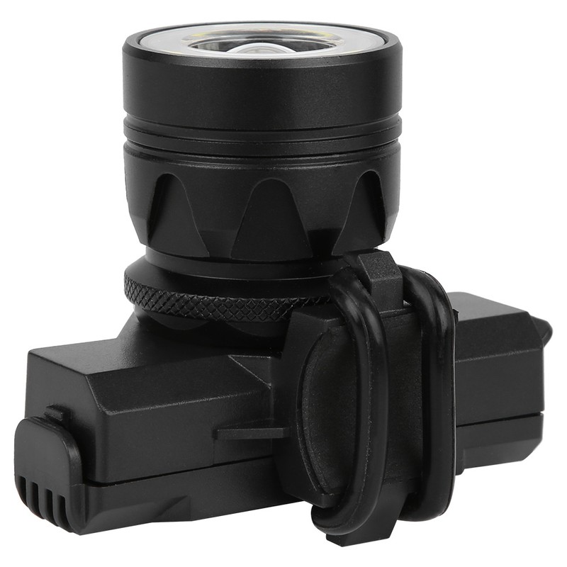 Bicycle Zoom Aluminium Alloy Headlight Detachable Bike Cycling Warning Light