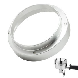 Coffee Dosing Ring 51 mm, Magnetic Portafilter Accessories, 304 Stainless Steel Dosing Funnel, Dosing Funnel, Coffee Dosing Ring for Coffee Powder, Exact Filling, Espresso Accessories for Barista