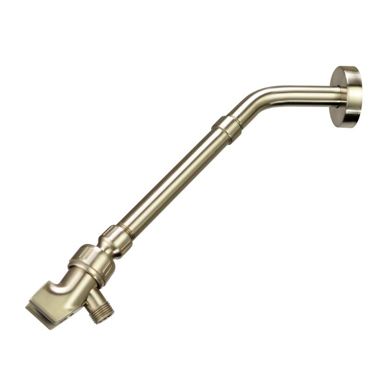 Purelux Shower Arm Extension, 6 inches Shower Head Extender Water