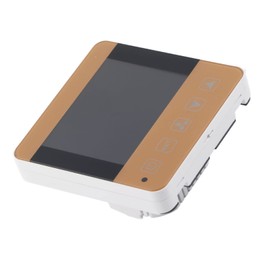 AC200-240V Fan Coil Thermostat, Intelligent Digital Central Air Conditioning Thermostat, Fan Coil Unit, LCD Display (Normal)