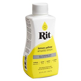All-Purpose Liquid Dye, 8 Fl Oz, Lemon Yellow