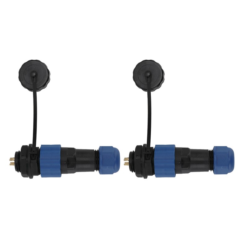 2Pcs SD16 IP68 Waterproof Aviation Connector SD16 Female Plug Male