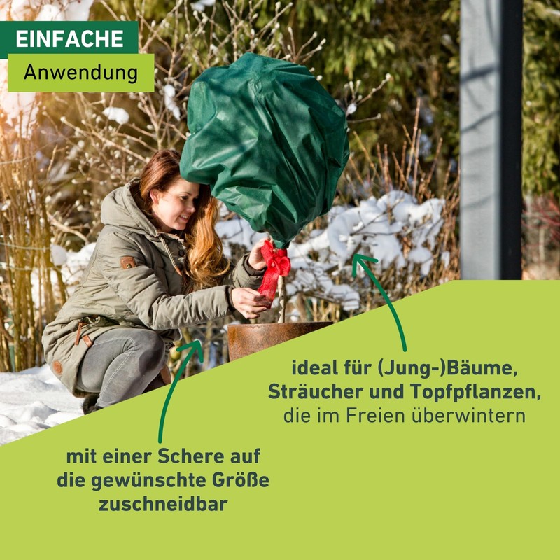 Windhager winter fleece roll, green