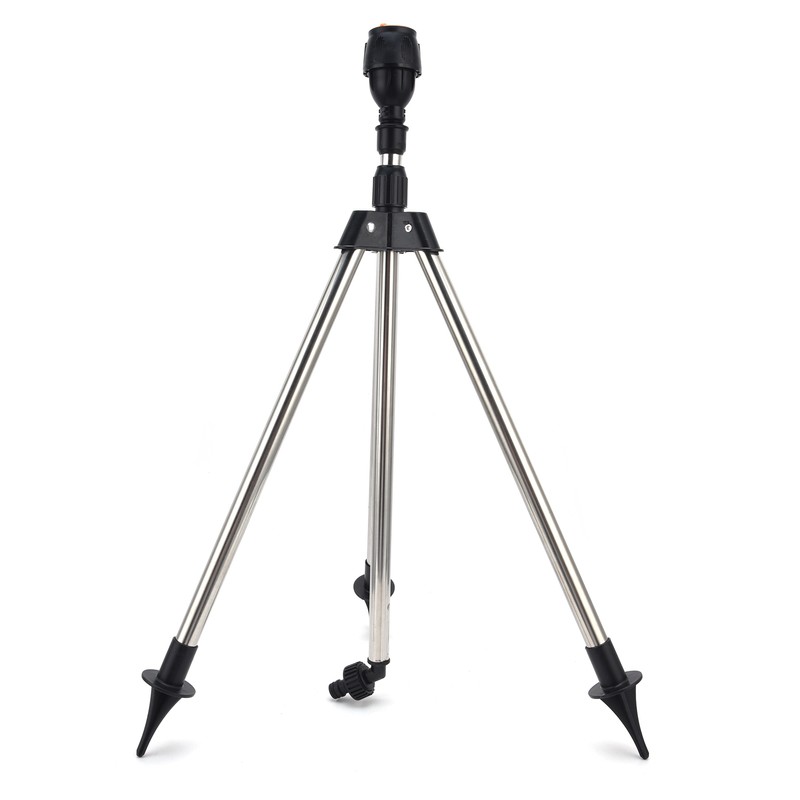 360‑Degree Rotating Sprinkler Automatic Watering Sprinkler with Tripod for Garden