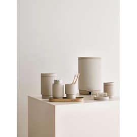 Marc O'Polo The Wave Oatmeal Soap Dish 11 x 11 x 2.1 cm