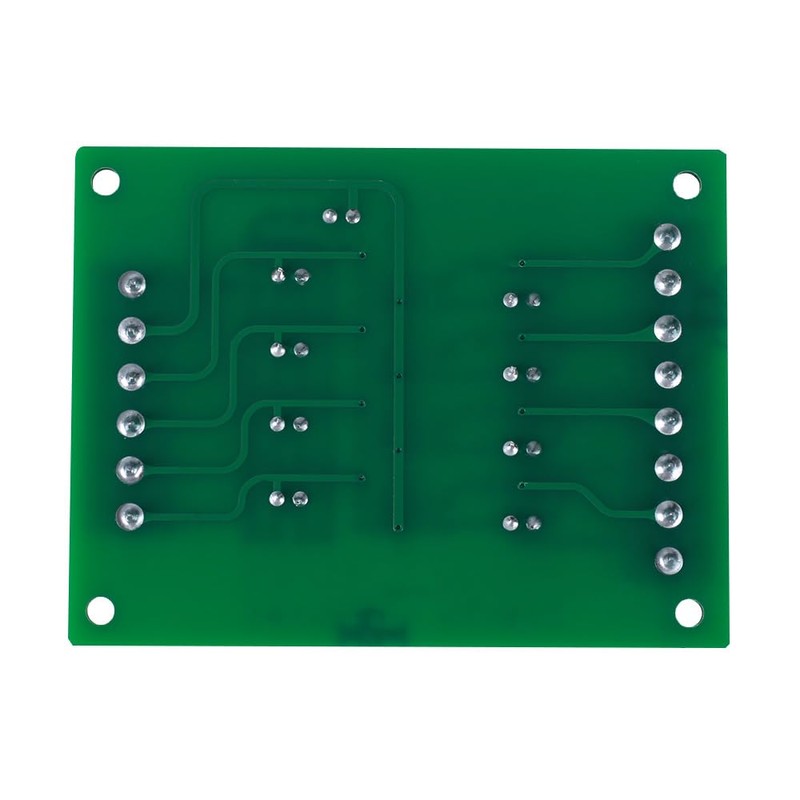 4 Channel Optocoupler Insulation Board, DST-1R4P-N 5V to 24V Optocoupler