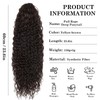 Wisebom Ponytail Extension Clip 62 cm Hairpiece Ponytail Long Curly