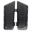 Unbranded Black CNC Driver Stretched Floorboard For Harley Touring Softail
