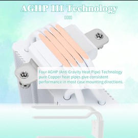 Thermalright AssassinX120 SE ARGB WHITE CPU Air Cooler, 4 Heat Pipes, TL-C12CW-S PWM Quiet Fan CPU Cooler With S-FDB Bearing, For AMD AM4AM5/Intel 1700/1150/1151/1200, PC Cooler