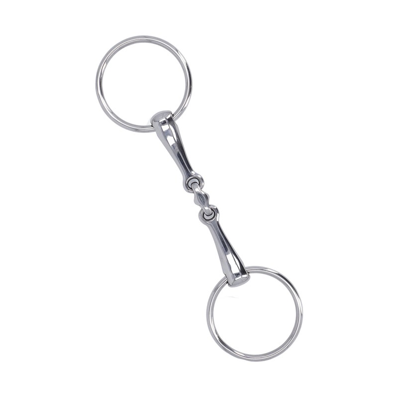 Horse Snaffle Stainless Steel Flexible Jointed Wearable Rust Proof O