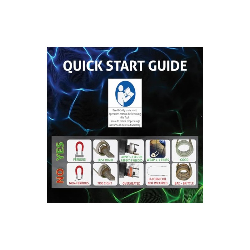 Induction Innovations Mini-Ductor 3/4 Inch Long Preformed Coil