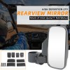 KEEPDSGN UTV Side Mirrors 1.75" & 2" Bar For John