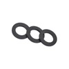 Washer Rings, Flat Rubber Washers, Shower Rubber O-Ring, 12Pcs Rubber