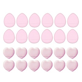 24 Pcs Mini Make Up Products Powder Puff Mini Make Up Powder Puff Make Up Sponge Powder Sponge Finger Powder Puff Mini Sponges Powder Puff Mini Make Up Products Powder Puff