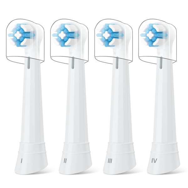 New Updated Version, Toothbrush Replacement Heads Compatible with Braun Oral-B