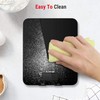 Accuweight 201B Digital Food Scale with Tempered Glass Surface, 5kg/11lb