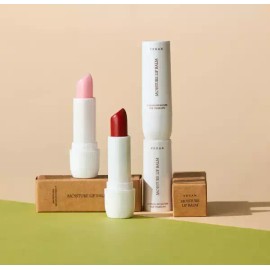 Leeur [2개] 리르 비건 모이스처 립밤 - 입술 보습 생기 촉촉 저자극 립밤 [2 Pieces] Lir Vegan Moisture Lip Balm - Lip Hydration Vitality Moisturizing Low-Irritation Lip Balm [Vegan lip balm _ 2 pink]