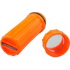 SE 3-IN-1 Orange Waterproof Match Storage Box with Signaling Mirror
