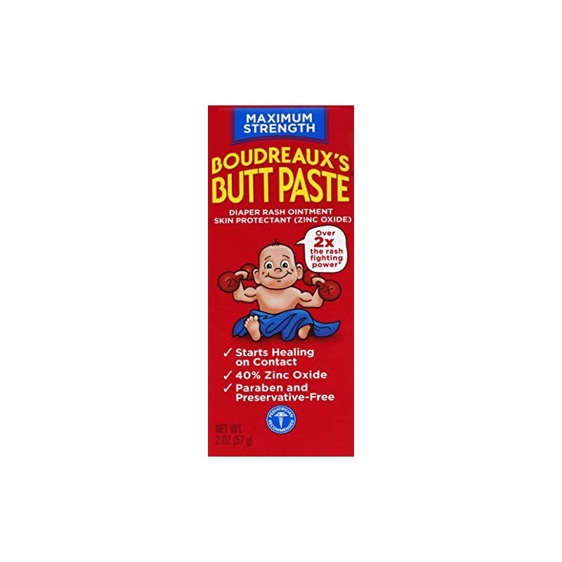 Boudreaux's Butt Paste, Maximum Strength, 2 oz