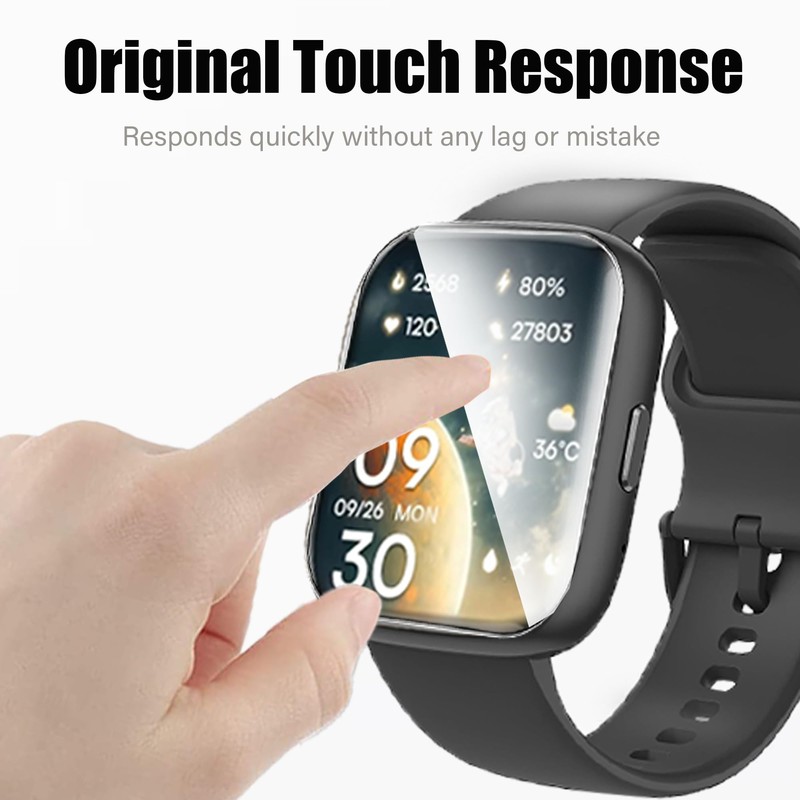 Blueshaweu Screen Protector Compatible with OUKITEL Smartwatch 1.91 Inch V2,