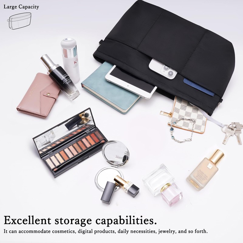 SHINGONE Handbag Organiser with Key Ring, Pocket Organiser, Waterproof, Inner