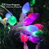 HUGSVIK Easter Lights Battery Operated, 50 LED 17FT Easter Pastel