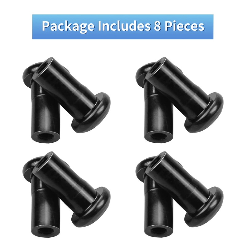 Door Hinge Nuts Replacement Screws Compatible for Jeep Wrangler JL
