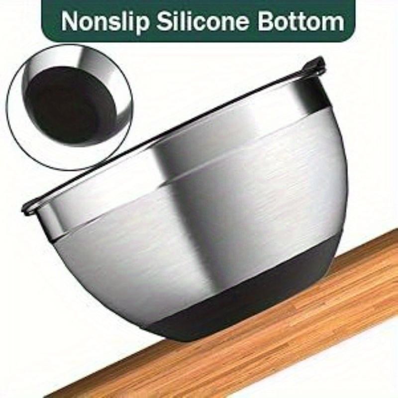 Stainless Steel Mixing Bowl Set, 18pcs/set Including Mixing Bowls &