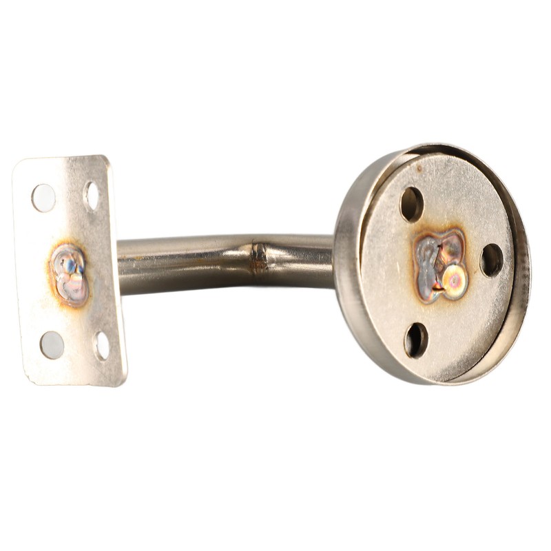 5Pcs Wall Handrail Bracket Practical Robust Wall Mounted Stainless Steel