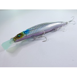 momolures - Bass lures ZODIAC 120 SW 22g super long cast sinking minnow for saltwater game fishing (MULLET)