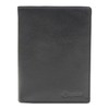 Esquire Peru RFID Leather Wallet 9.5 cm, black, Casual