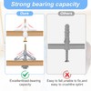 Pack of 100 Cavity Dowels, Plasterboard Dowels, Drywall Dowels, Butterfly