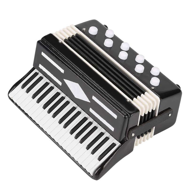 Dekaim Miniature Accordion Model, Mini Music Ornaments, Craft Home Decor,