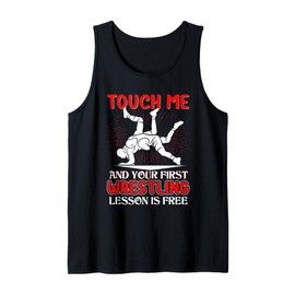 Funny Wrestling T-Shirt Wrestling Coach Sports Gifts Tank Top