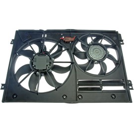 URO Parts 1K0121205AJ-K Cooling Fan Assembly, Includes Fan Blades & Motors