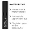 SANTE Naturkosmetik Matte Lipstick 03 Blissful Terra, Lipstick, Matte Effect,