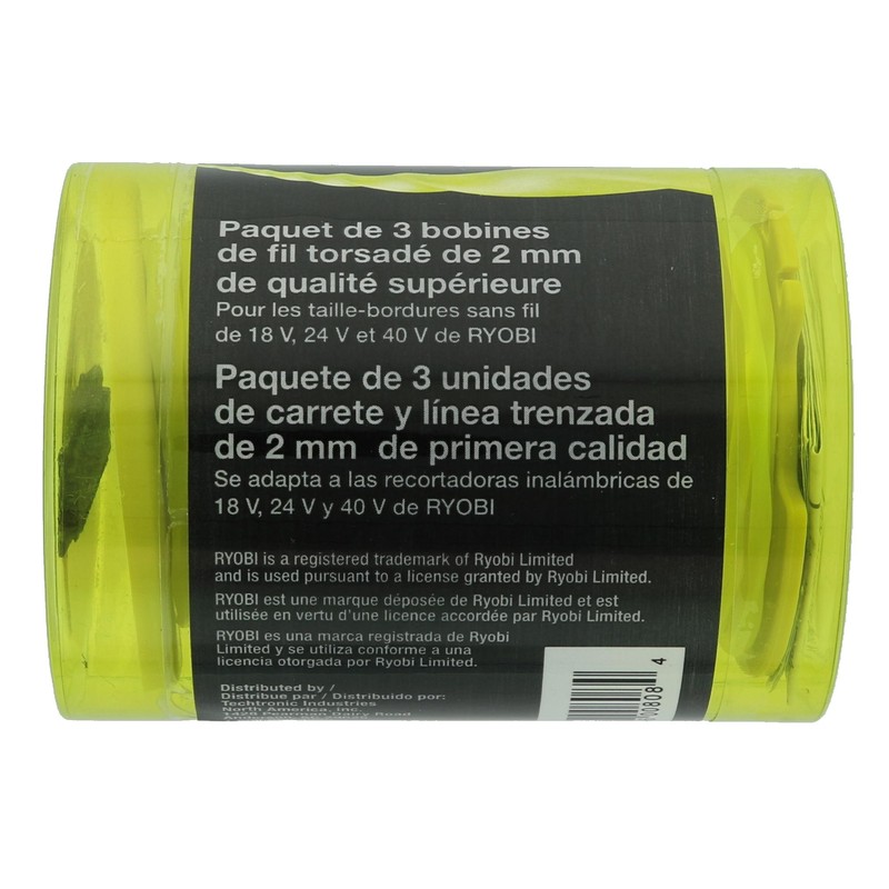 Ryobi One PLUS+ AC80RL3 OEM .080 Inch Twisted Line and