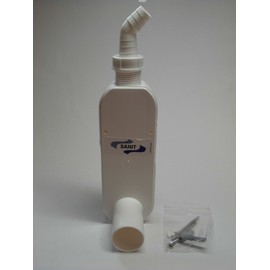 Sanit 31604000000 AP GV Odour Trap, White, Small