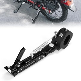 KEMIMOTO Motorcycle Motorcycle Side Stand Hunter Cab 125 Reinforced Side Stand Bracket for CT125 Trail 125 Hunter Cub 2021 2022 2023 2024 Adjustable Length Easy Installation Accessories for ct125 JA55